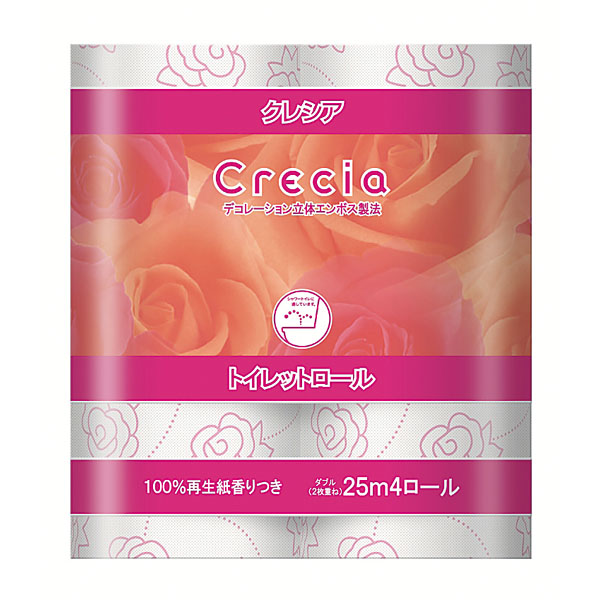 クレシアトイレットペーパー4ロールダブル　会員登録後に卸売価格が表示されます